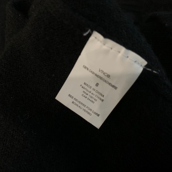 VINCE - 100% Cashmere Short Sleeve Cardigan - Picture 7 of 10